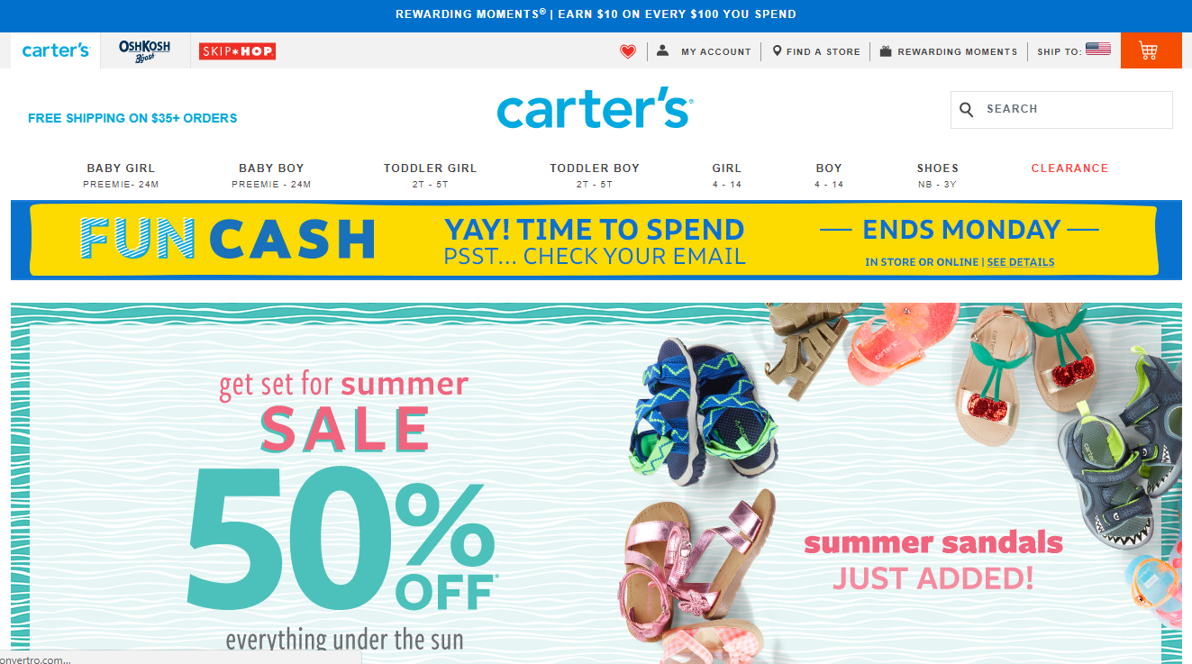 Магазин Детской Одежды Картерс Официальный Сайт